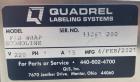 Used Quadrel Econoline Q110 Front and Back Labeler – 150 CPM